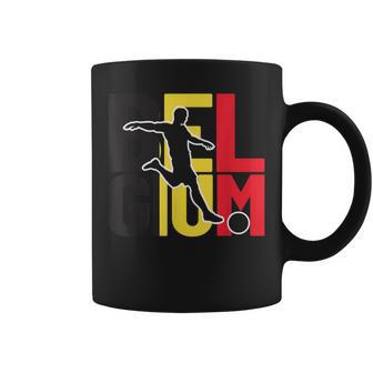 Maillot De Football Belgique Joueurs Et Fans De Football Belge Tasse - Cadeauxyz