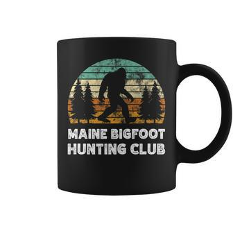 Maine Bigfoot Hunting Club Sasquatch Fan Coffee Mug - Monsterry CA