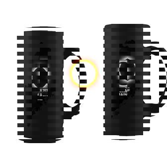 Maine Solar Eclipse 2024 Coffee Mug | Mazezy