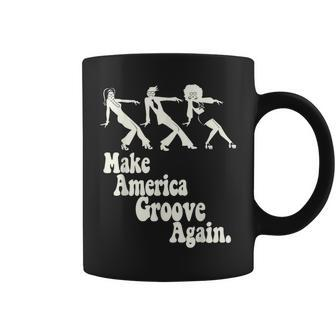 Make-America Groove Again 1970S Disco Dancers Coffee Mug - Monsterry DE