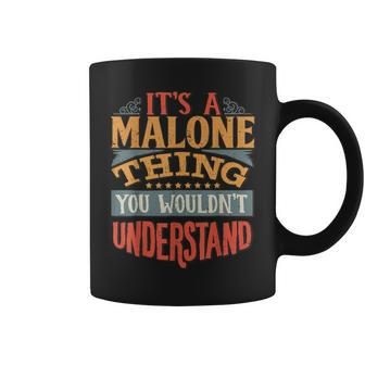 Malone Name Coffee Mug - Thegiftio UK