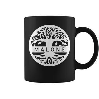 Malone Personalized Irish Name Celtic Tree Of Life Coffee Mug - Monsterry DE