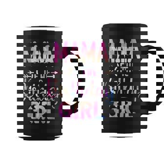Mama Of The Birthday For Girl Tie Dye Colorful Bday Girl Coffee Mug - Thegiftio UK