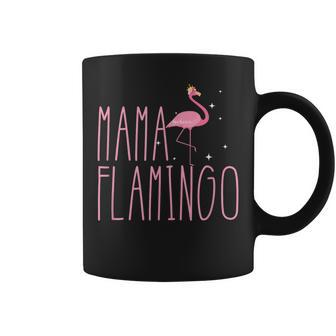 Mama Flamingo Queen Stars Cute Pink Bird Clothing Coffee Mug - Monsterry