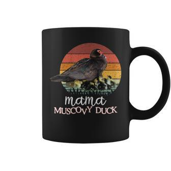 Mama Muscovy Duck Mom Coffee Mug - Monsterry AU