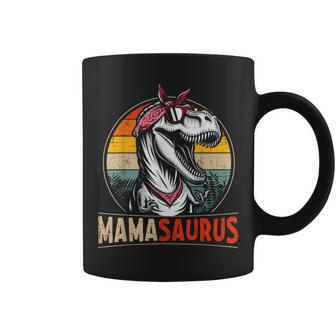 Mamasaurus Dinosaur Mom For Christmas Birthday Coffee Mug | Mazezy