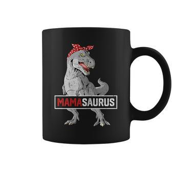 Mamasaurus T Rex Birthday Dinosaur Mommy Family Matching Coffee Mug - Seseable