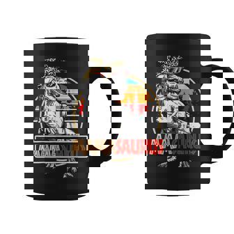 Mamasaurus T-Rex Dinosaur Mama For Mom Coffee Mug - Seseable