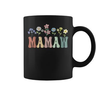 Mamaw Wildflower Floral Mamaw Coffee Mug | Mazezy