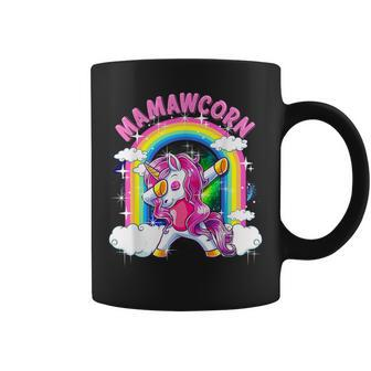Mamawcorn Dabbing Unicorn Cute Mamaw Coffee Mug - Monsterry AU