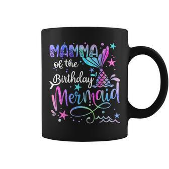 Mamma Of The Birthday Mermaid Matching Family Father's Day Coffee Mug - Monsterry AU