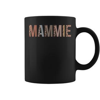 Mammie Leopard Print Mom Cute Grandma Coffee Mug - Monsterry CA