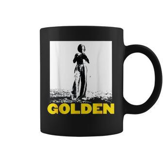 The Man Stand With Golden 70S Styles Vintage Coffee Mug | Crazezy