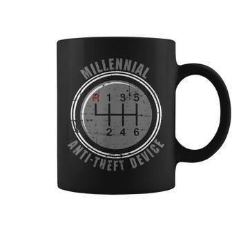 Manual Gear Box Millennial Anti-Theft Device Coffee Mug - Monsterry
