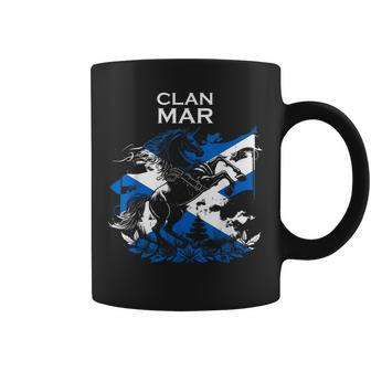 Mar Clan Family Last Name Scotland Scottish Coffee Mug - Seseable