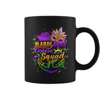 Mardi Gras Cruise Squad 2024 Matching Group Family Vacation Coffee Mug | Mazezy