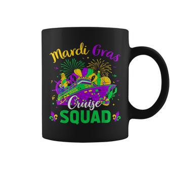 Mardi Gras Cruise Squad Matching Group Family Vacation Women Coffee Mug | Mazezy