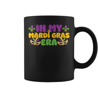 In My Mardi Gras Era Groovy Mardi Gras Orleans Carnival Coffee Mug | Mazezy
