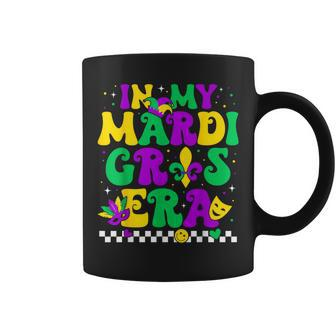 In My Mardi Gras Era Retro Groovy Carnival Party Women Coffee Mug - Monsterry