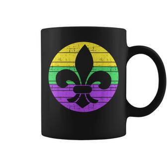 Mardi Gras Fleur De Lis For Carnival Celebration Coffee Mug - Monsterry UK