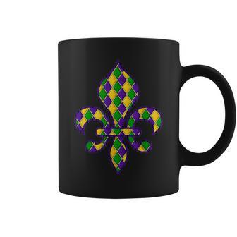 Mardi Gras Fleur De Lis New Orleans & Diy Coffee Mug - Monsterry DE