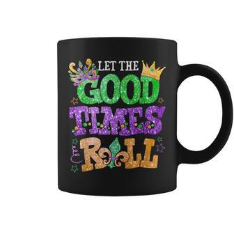 Mardi Gras Let The Good Times Roll Carnival Coffee Mug - Thegiftio UK