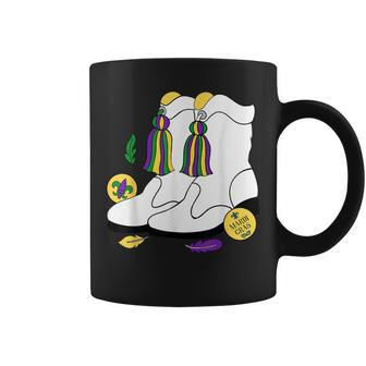 Mardi Gras Marching Boots Majorette Boots Parade Carnival Coffee Mug - Monsterry