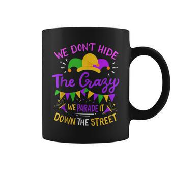 Mardi Gras Street Parade Party Coffee Mug - Monsterry UK
