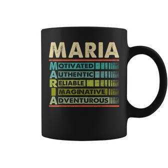 Maria Family Name First Last Name Maria Coffee Mug - Seseable