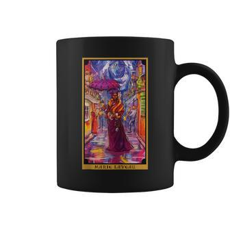Marie Laveau Justice Tarot Card Voodoo Witch New Orleans Coffee Mug - Monsterry AU