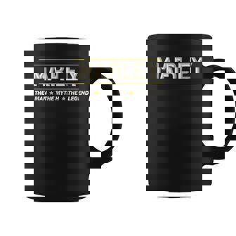 Marley El Hombre El Mito La Leyenda Nombre Para Hombre Y Niño Divertido Camiseta Taza de café - Regaloses