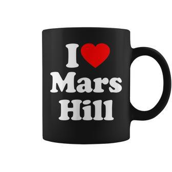 Mars Hill Love Heart College University Alumni Coffee Mug | Crazezy CA