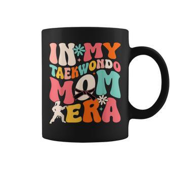 Martial Arts Kickboxing Mom Sparring In My Taekwondo Mom Era Coffee Mug - Monsterry DE