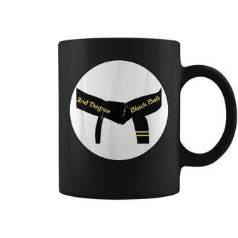 Martial Arts Second Degree Black Belt Coffee Mug - Monsterry UK