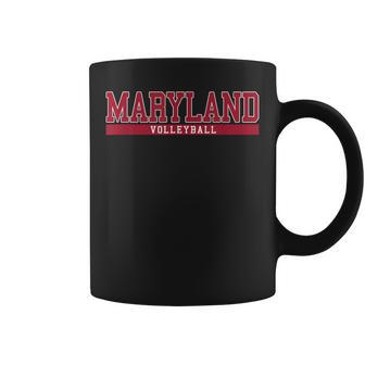 Maryland Volleyball Coffee Mug - Monsterry