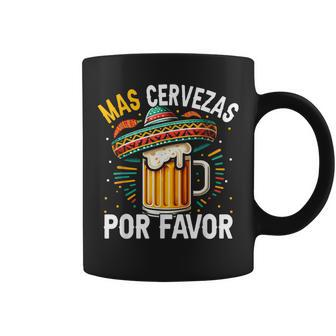 Mas Cervezas Por Favor Cinco De Mayo Drinking Men Coffee Mug - Thegiftio UK