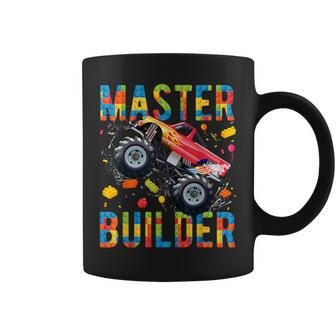 Master Builder Building Blocks Monster Truck Coffee Mug - Seseable