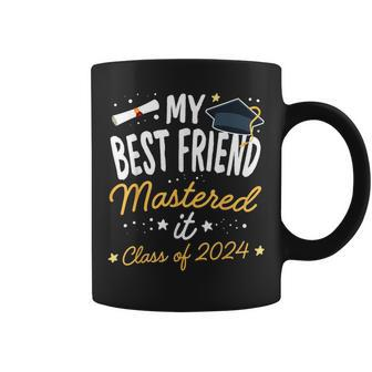 Masters Graduation My Best Friend Mastered It Class Of 2024 Coffee Mug - Monsterry CA