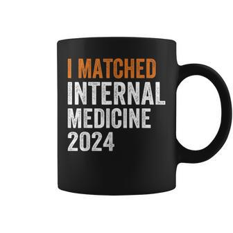 I Matched Internal Medicine Medical Resident 2024 Match Day Coffee Mug - Monsterry CA