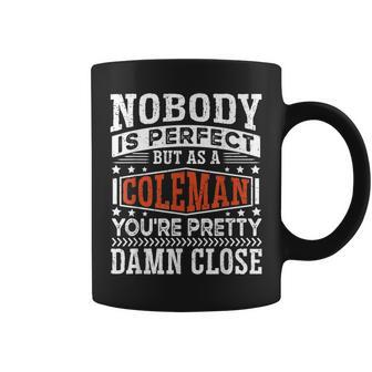 Matching Coleman Family Name Family Reunion Coleman Coffee Mug - Seseable