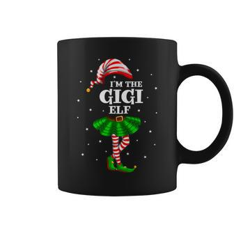 Matching Family Group I'm The Gigi Elf Christmas Coffee Mug | Mazezy