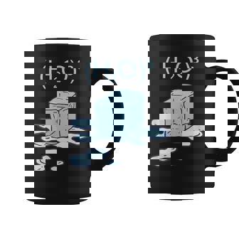 Matemáticas Divertidas Agua Helada H2o Matemáticas Ciencia Broma Química Taza de café - Regaloses