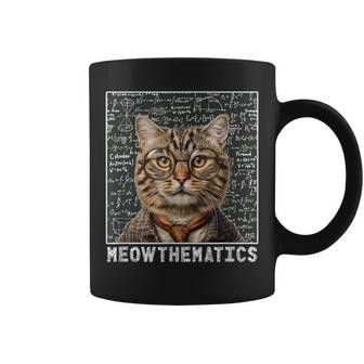 Math Lover Meowthematics Cat Math Teacher Coffee Mug - Thegiftio UK