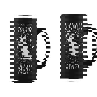 Math Nerd Professeur De Mathématiques Amoureux Des Chats J'aime Les Mathématiques Et Les Chats Tasse - Cadeauxyz