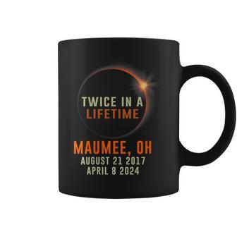 Maumee Ohio Total Solar Eclipse 2024 Twice In A Lifetime Coffee Mug - Thegiftio UK