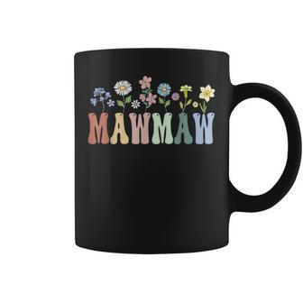 Mawmaw Wildflower Floral Mawmaw Coffee Mug - Seseable