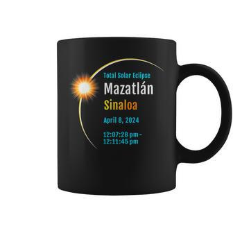 Mazatlán Sinaloa Mexico Total Solar Eclipse 2024 04 08 24 Coffee Mug | Mazezy