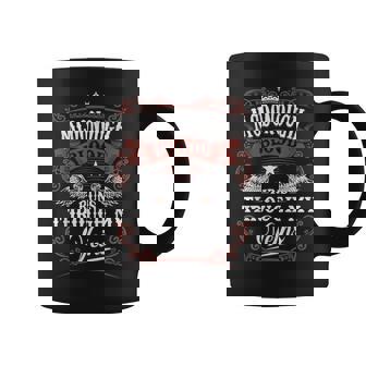 Mcdonough Blood Runs Through My Veins Vintage Family Name Coffee Mug - Seseable