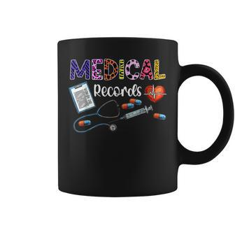 Medical Records Director Medical Records Clerk Coffee Mug - Monsterry DE