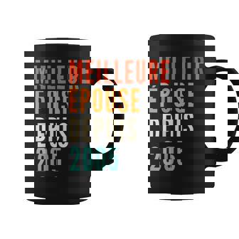 Meilleure Épouse Depuis 2005 Noce 19 Ans De Mariage Couple Tasse - Cadeauxyz